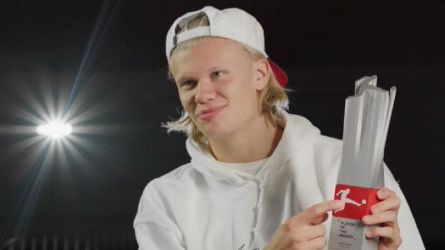 DB真人-哈兰德：不爱早起爱训练，和拜仁争冠太难了